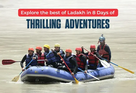 Explore The Best of Ladakh tour Package in 8-Days of Thrilling Adventures